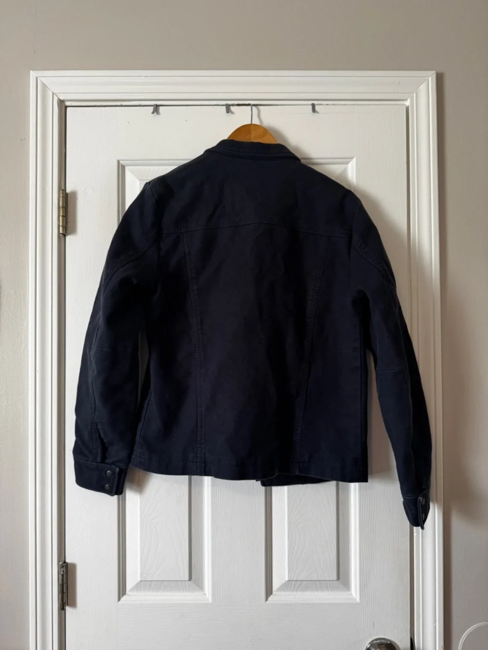 Men’s Banana Republic Navy Blue Cotton Canvas Work Jacket